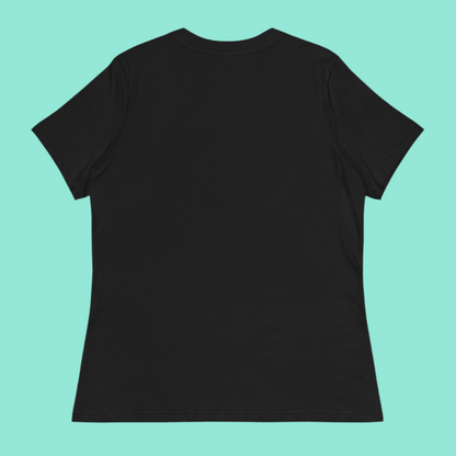 SAC Logo Women’s Relaxed Tee – Stylish & Comfortable by Surrounded Around Clouds