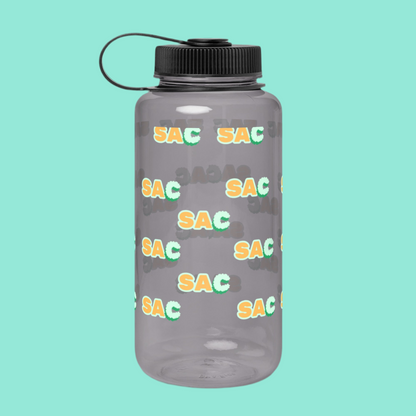 Surrounded Around Clouds Wide Mouth Water Bottle