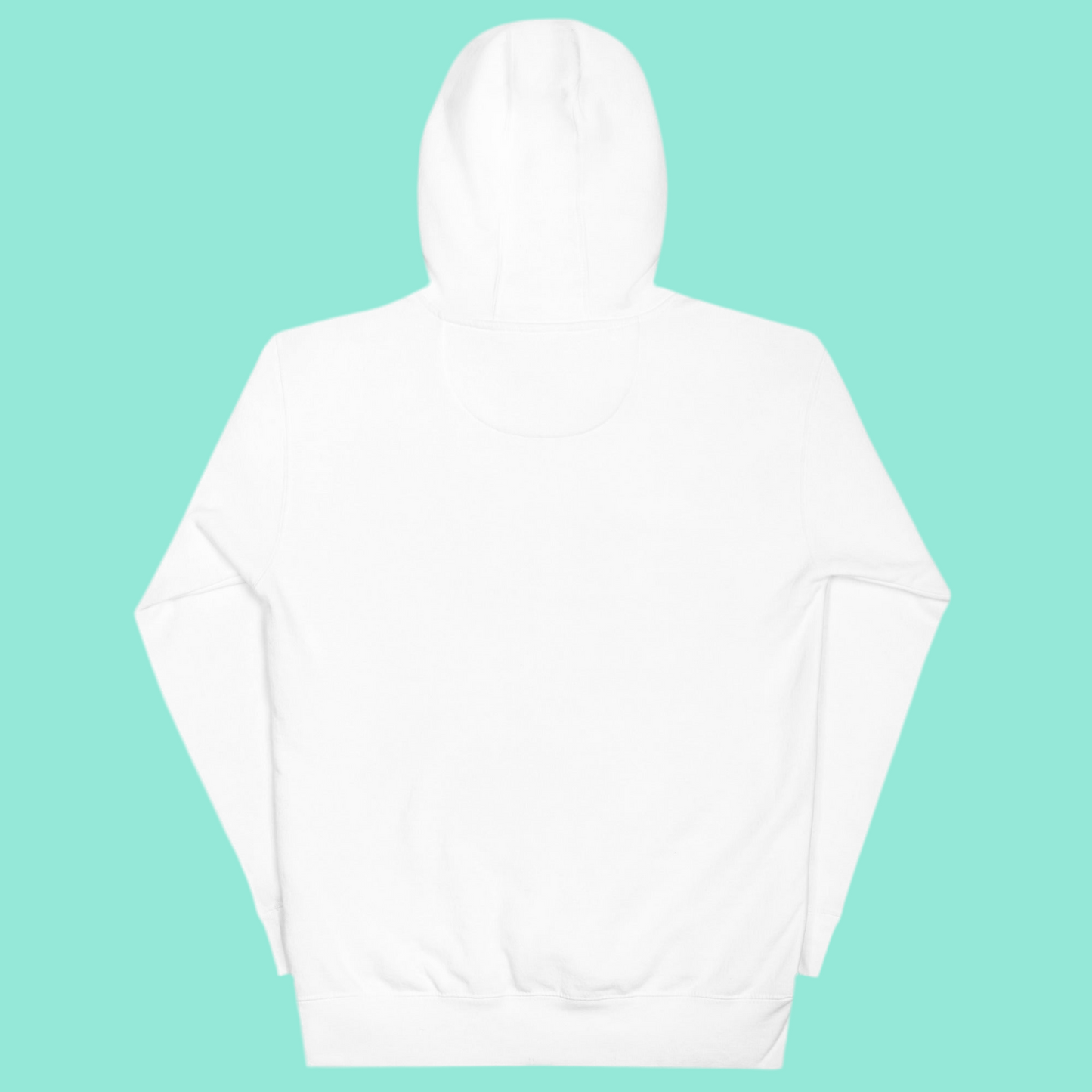 Surrounded Around Clouds Unisex Hoodie – White